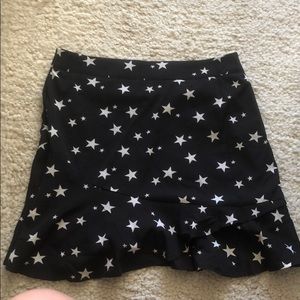 Star mini skirt